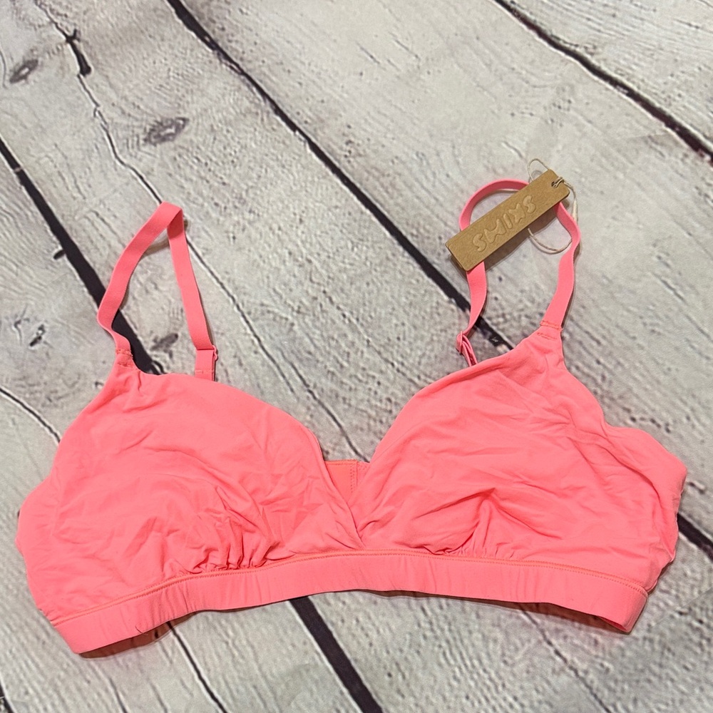 SKIMS FITS EVERYBODY CROSSOVER BRALETTE - Size Large